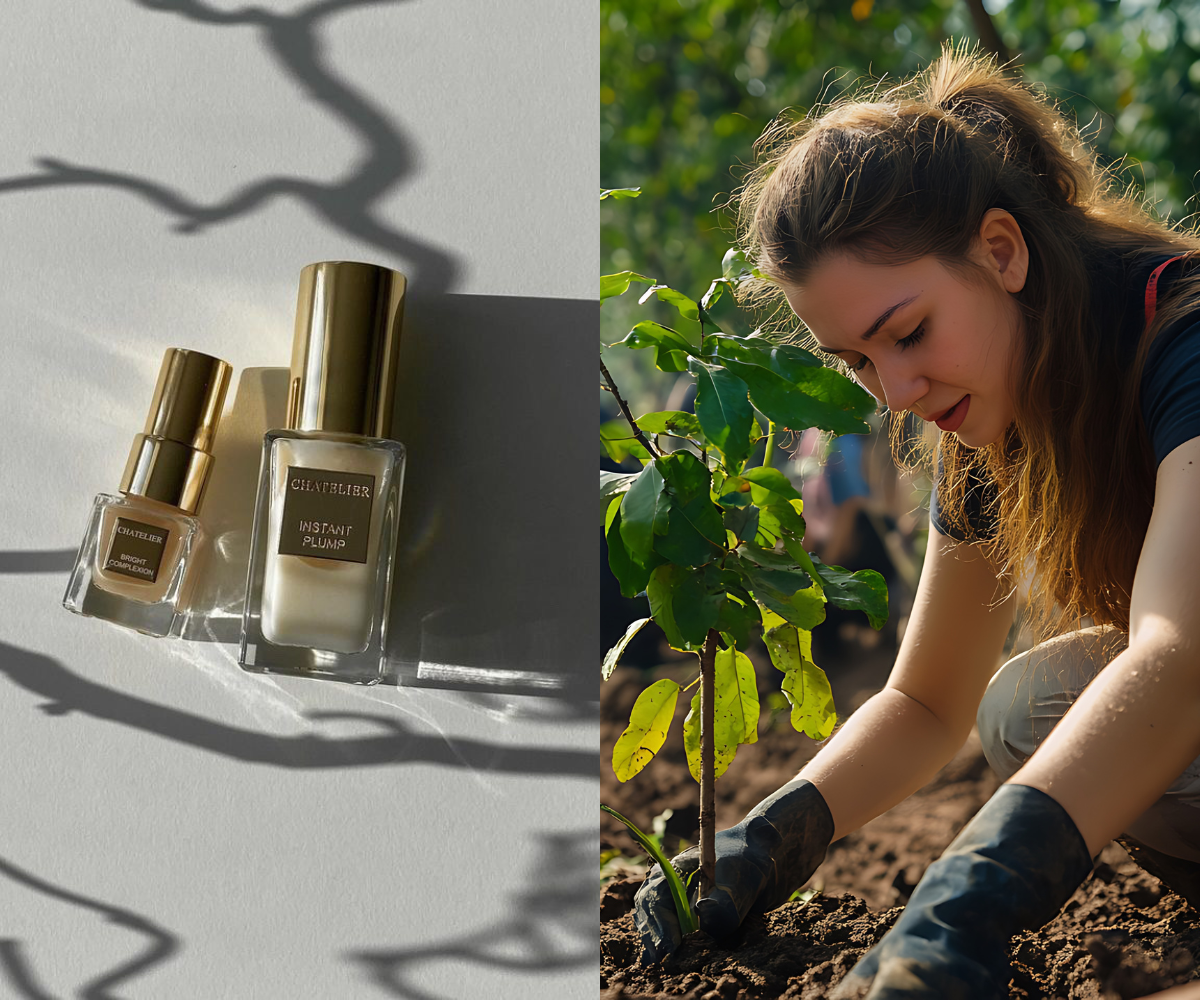 Did you know that with every Chatelier product purchased, one tree is planted?