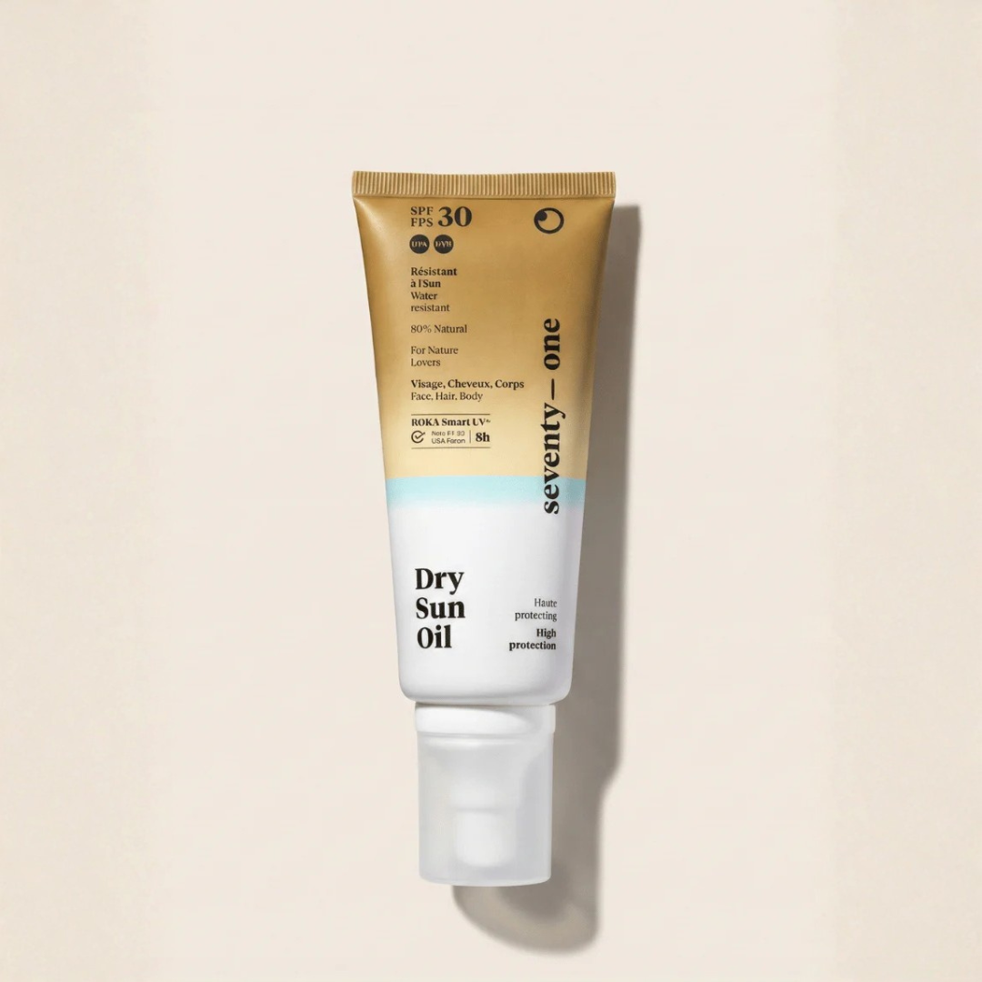 SPF 30 kuivõli - Sära andev päikesekaitseõli näole, kehale ja juustele