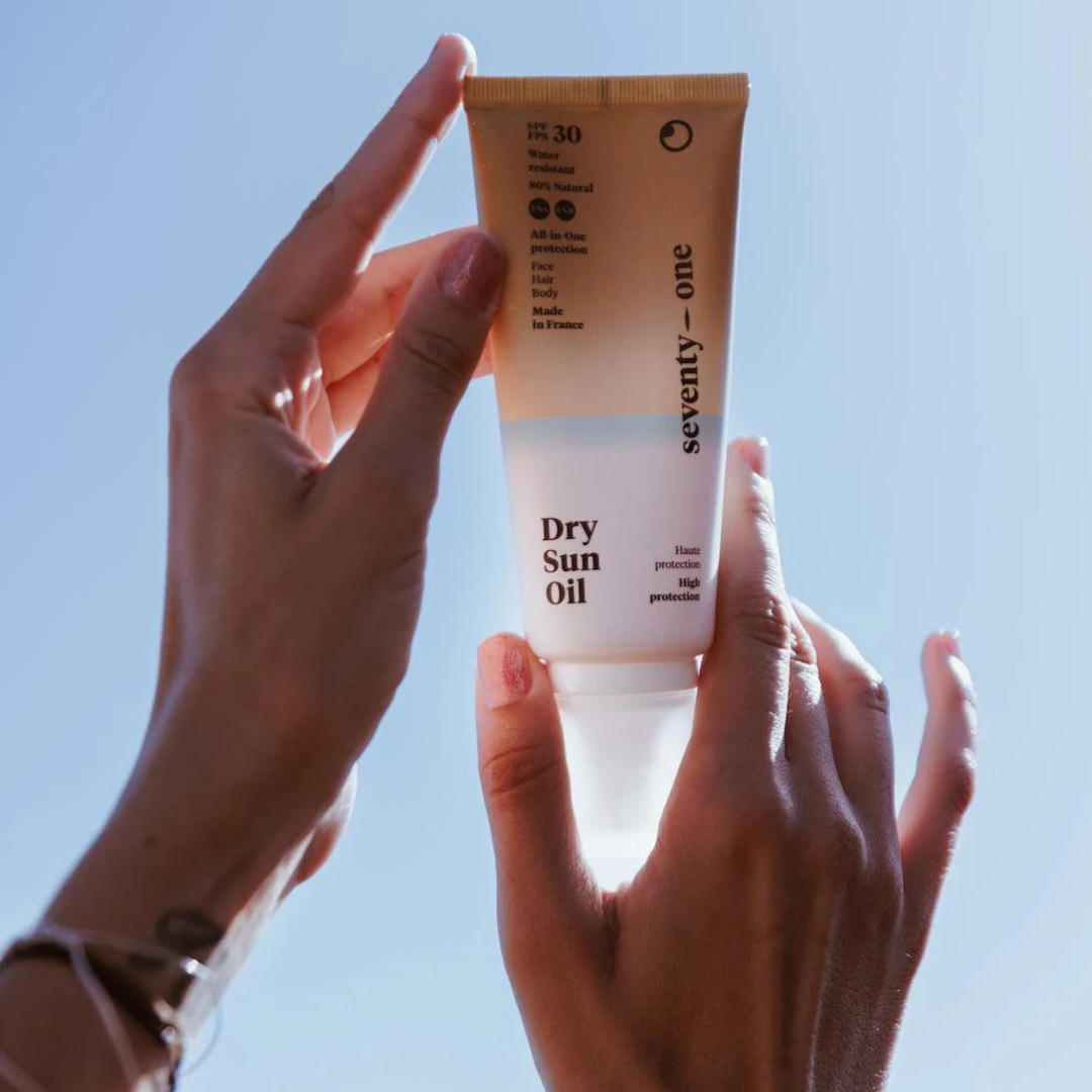 SPF 30 kuivõli - Sära andev päikesekaitseõli näole, kehale ja juustele