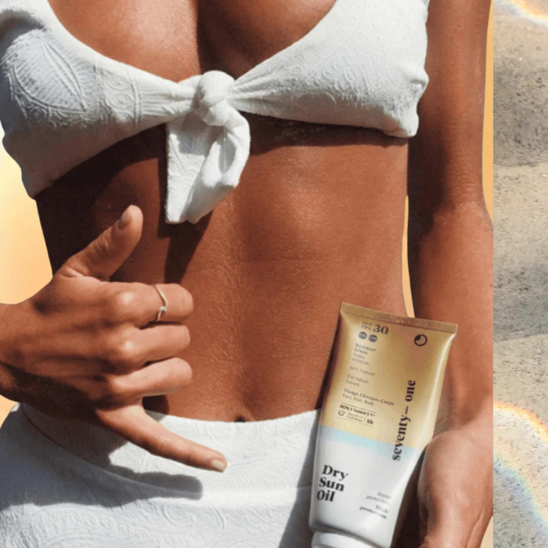 SPF 30 kuivõli - Sära andev päikesekaitseõli näole, kehale ja juustele